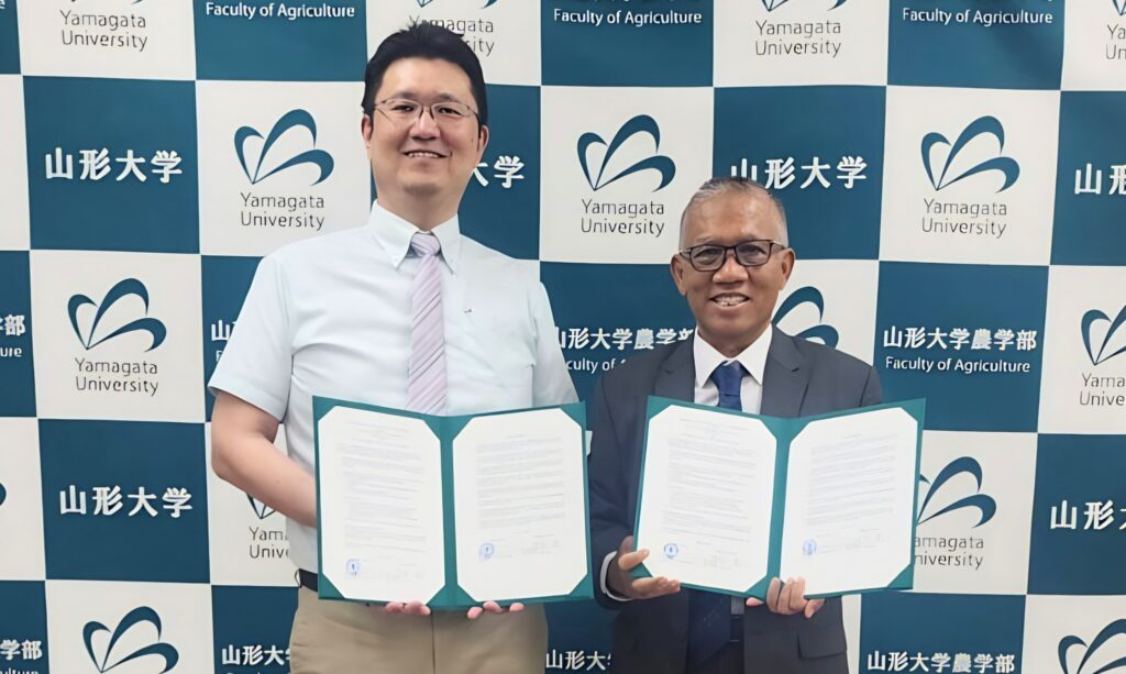 Perkuat Kemitraan Strategis, FTT IPB University dan Yamagata University Jepang Jalin Kerja Sama Akademik