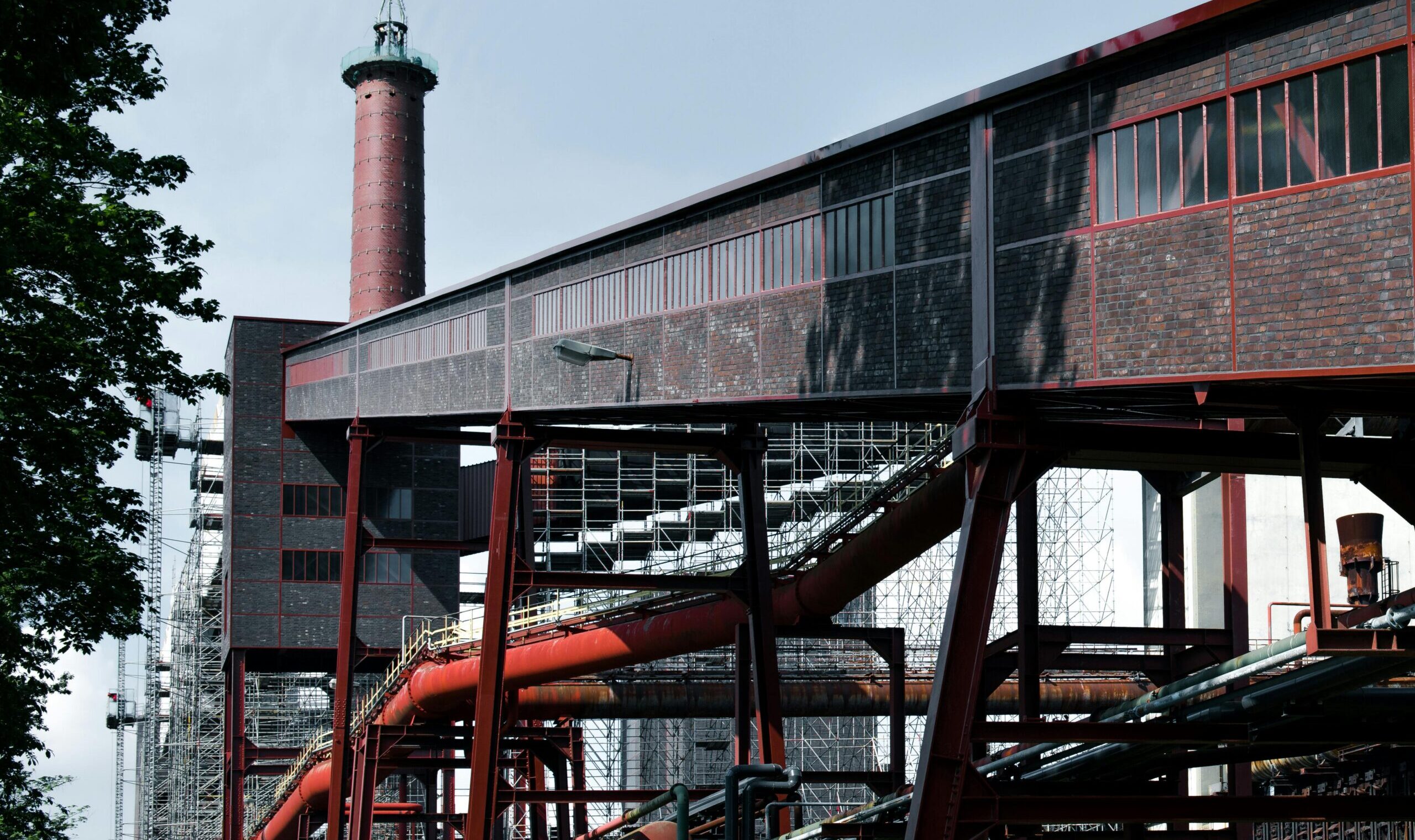 Explore Zeche Zollverein, a UNESCO World Heritage industrial site in Essen, Germany.